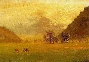 Rhone Valley Albert Bierstadt